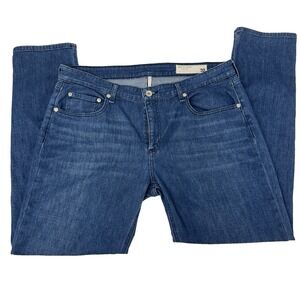 Rag & Bone Dre Low Rise Slim Boyfriend Medium Wash Size 32 Comfortable Easy Care